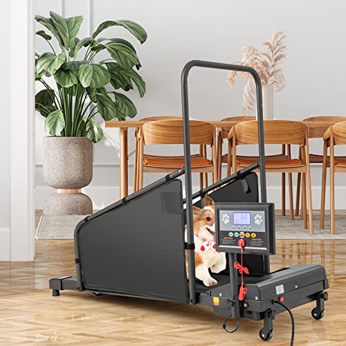 Goplus Dog Treadmill Pet Running Machine for Small/Medium Dogs Indoor Exercise with Remote Control N151