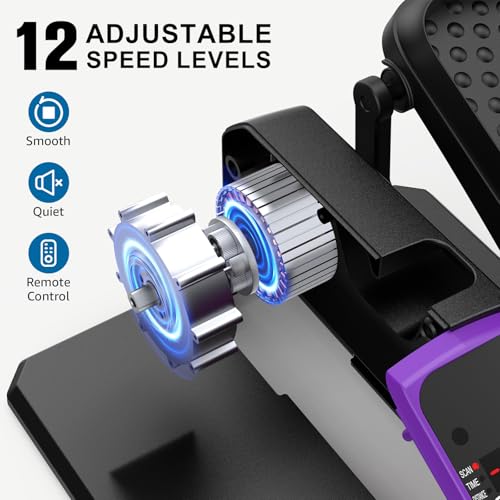 VIVURN® 018 Under Desk Elliptical Machine for Seniors, Quiet & Portable O32733