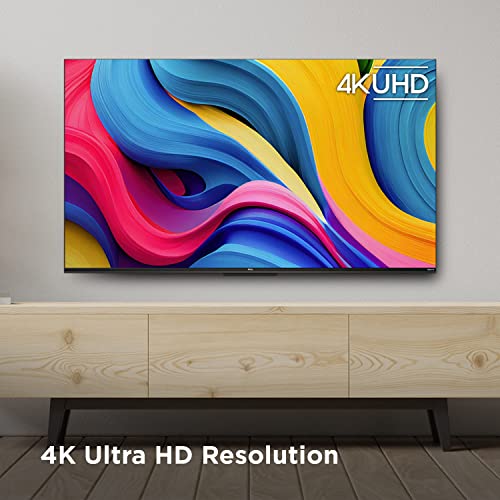 TCL 43-Inch Class S4 4K LED Smart TV with Roku TV, Dolby Vision, HDR, Dolby Atmos E913