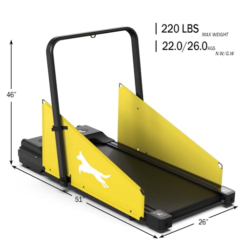Dog Treadmill for Small & Medium Dogs with LCD Display K4230