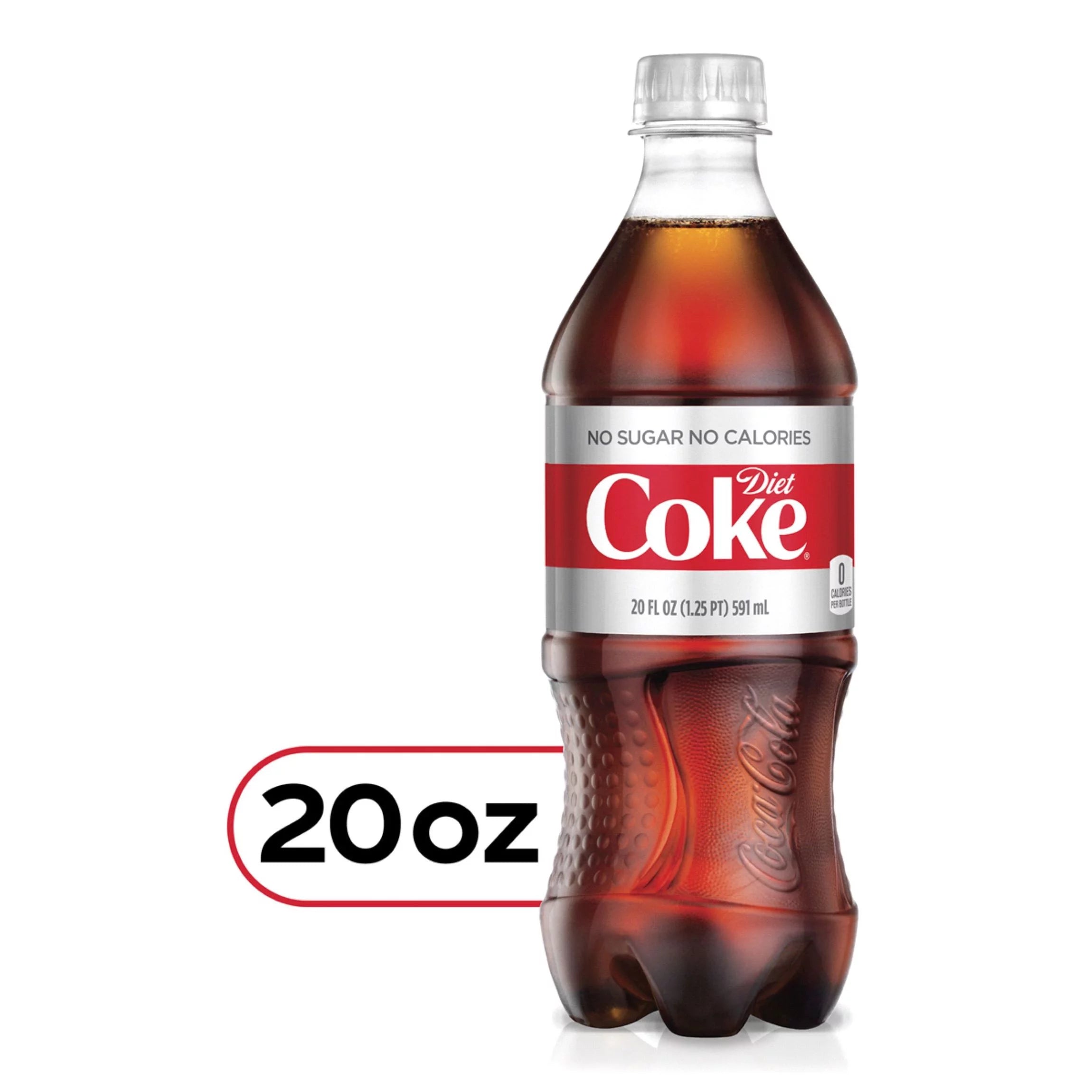 Diet Coke Soda 20oz Bottles, 16-Pack P4007