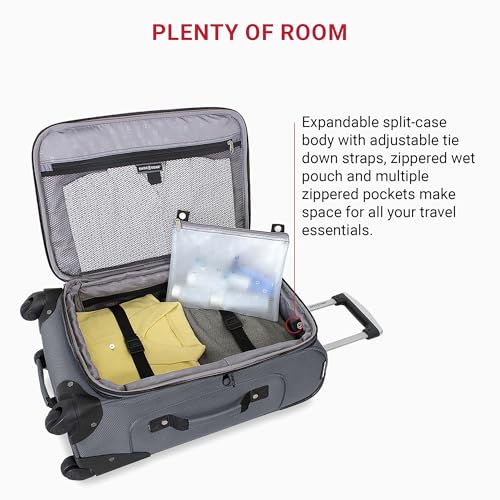 SwissGear Sion Softside Expandable Roller Luggage 3 Piece Set N784870