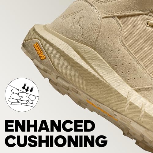 NORTIV 8 Men's Military Tactical Combat Boots Side Zipper Leather Lightweight 8 Inches K585047