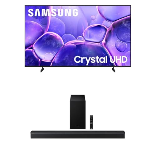 Samsung 43-Inch Crystal UHD U8000F 4K Smart TV (2025 Model) H556