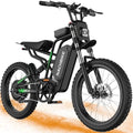 50MPH 6000W / 40MPH 3000W Electric Dirt Bike for Adults, 60V 25Ah Removable Battery Electric Motorcycle Up to 50miles, 24.5" MTB Tires (Rim 19'') E Moto, All Terrain E Bike Full Suspension