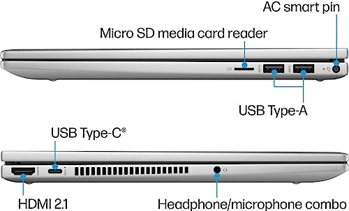 HP Envy 2-in-1 14" Touch-Screen Laptop, Intel Core i5, 8GB RAM, 512GB SSD, Win11 D358