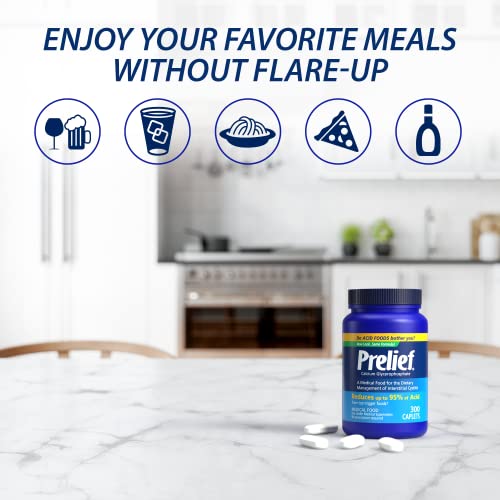 Prelief Acid Reducer Caplets Dietary Supplement, 300 Count A914404
