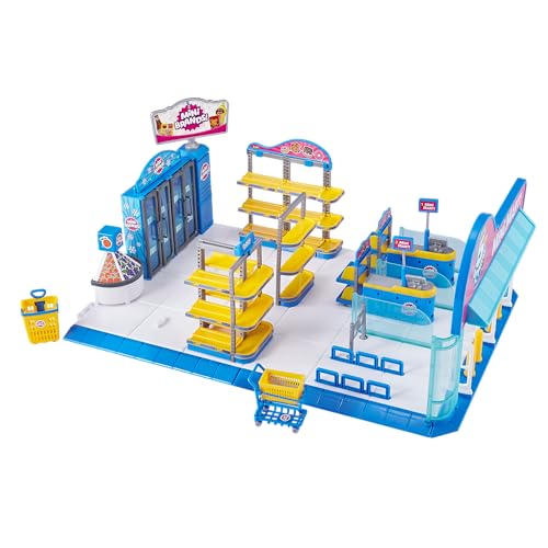 5 Surprise Mini Brands Mini Mart Playset by ZURU Series 4 W57414