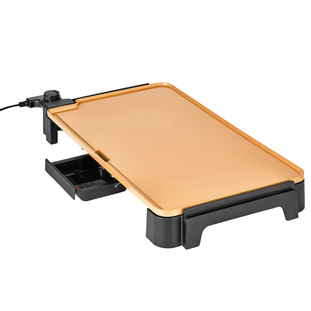 Bella Extra Large Ceramic Griddle with Warming Tray G340