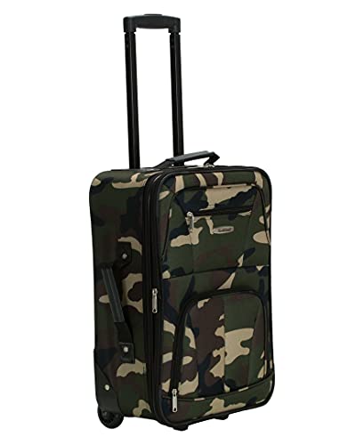 Rockland Journey Softside Upright Luggage Set, Expandable, 4-Piece K56322