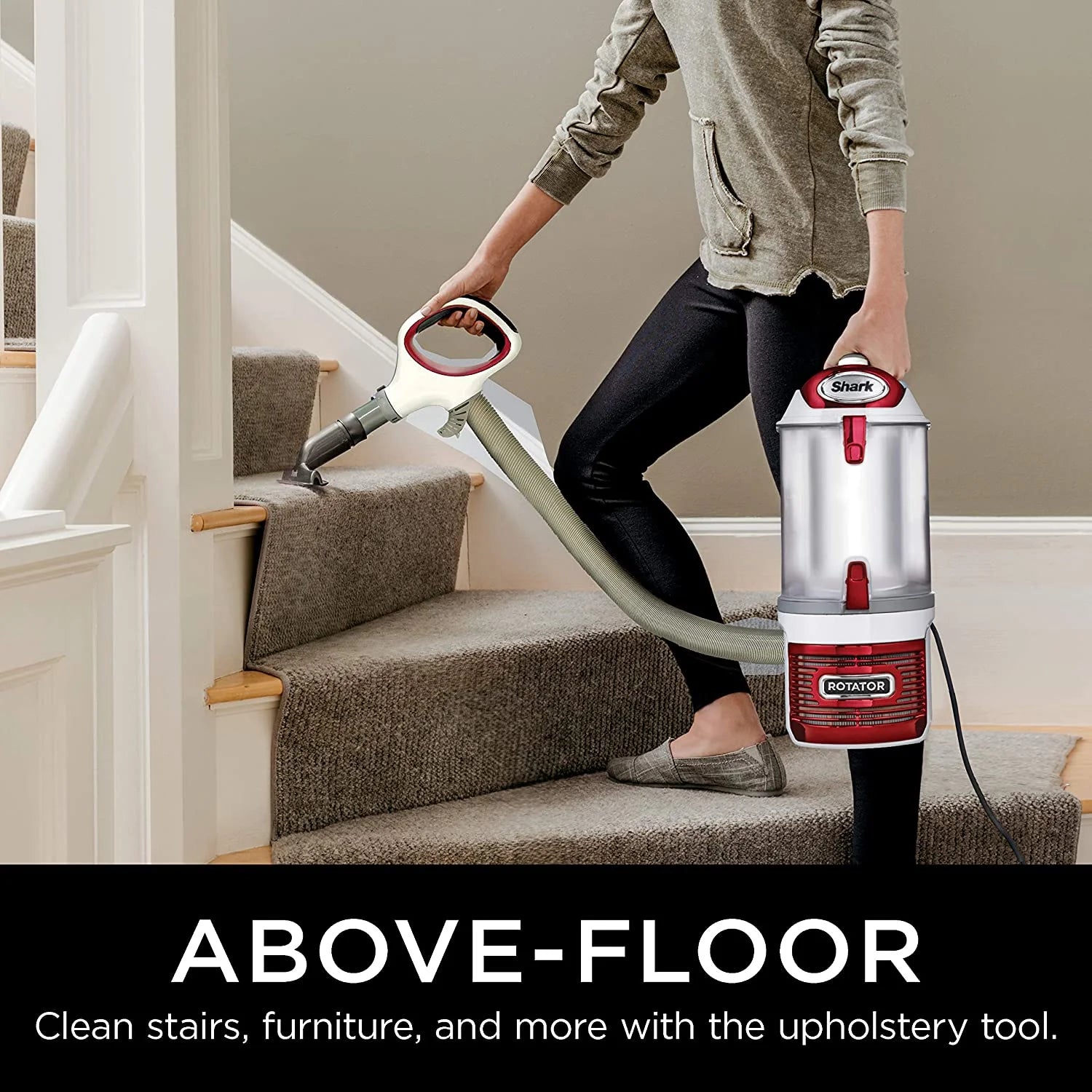 Shark Rotator Pro Lift Away Bagless Upright Vacuum Red B93971