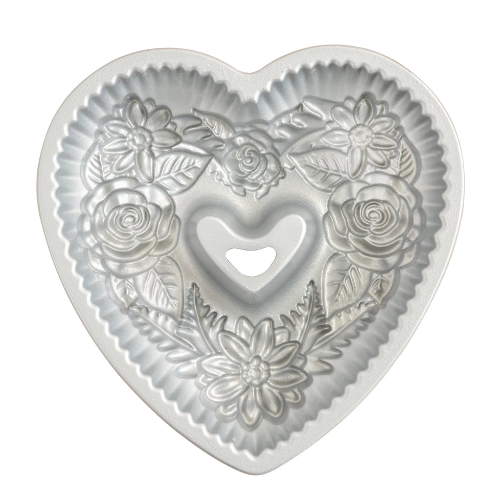 Nordic Ware Floral Heart Bundt Pan V620