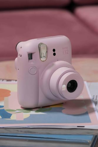 Fujifilm Instax Mini 12 Instant Camera Pastel Blue with 40 Sheets Film Bundle R3418