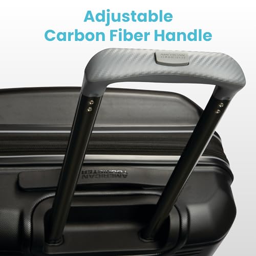American Tourister Stratum 2.0 Expandable Hardside Carry-on Luggage, Purple Haze R94654
