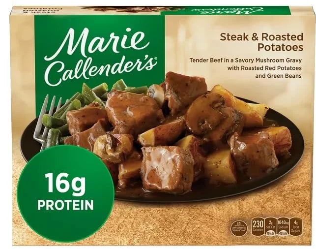 Marie Callender's Steak & Roasted Potatoes Frozen Meal, 11.9 oz, Pack of 6 W837