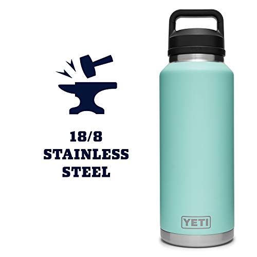 YETI Rambler 46 oz Bottle, Vacuum Insulated, Stainless Steel with Chug Cap P841780