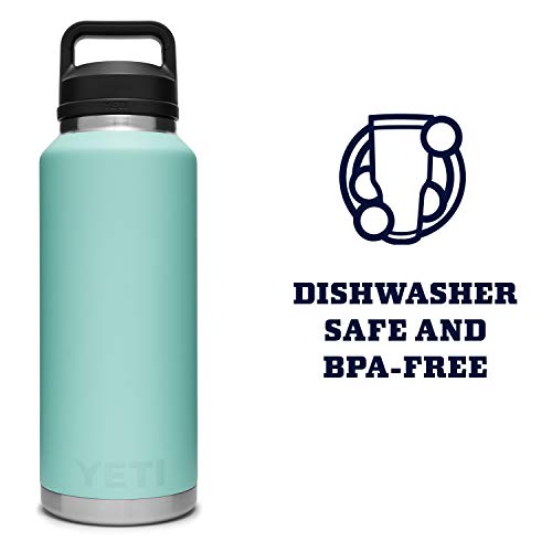 YETI Rambler 46 oz Bottle, Vacuum Insulated, Stainless Steel with Chug Cap P841780