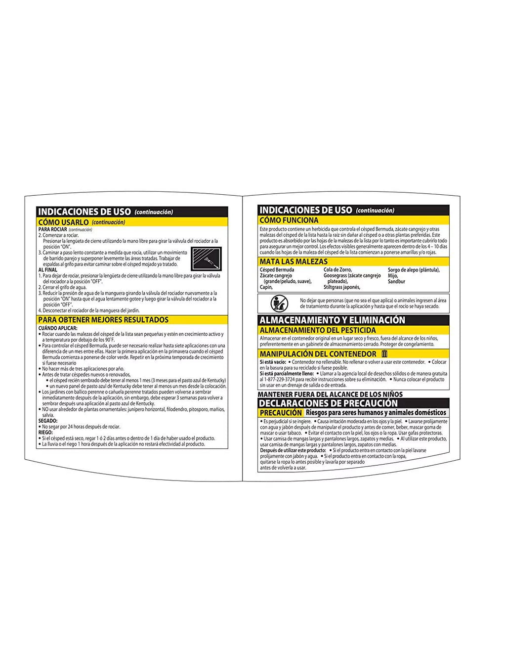 BioAdvanced 704119A Crabgrass Killer RTS Hose-End Concentrate, 32 oz U185148
