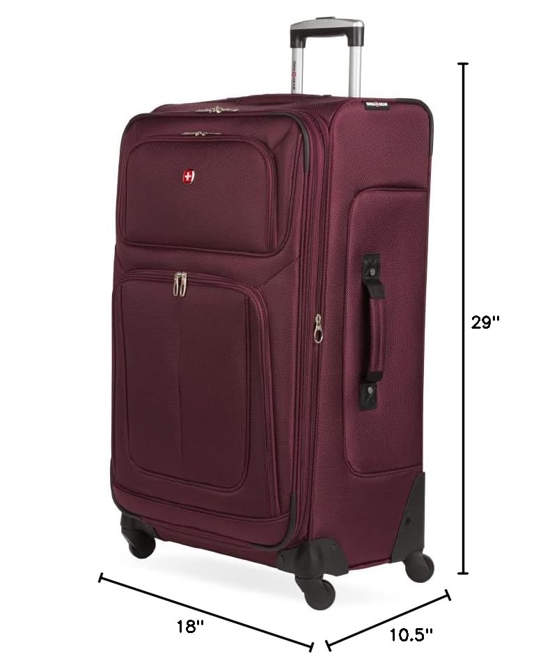 SwissGear Sion Softside Expandable Roller Luggage 3 Piece Set N784870
