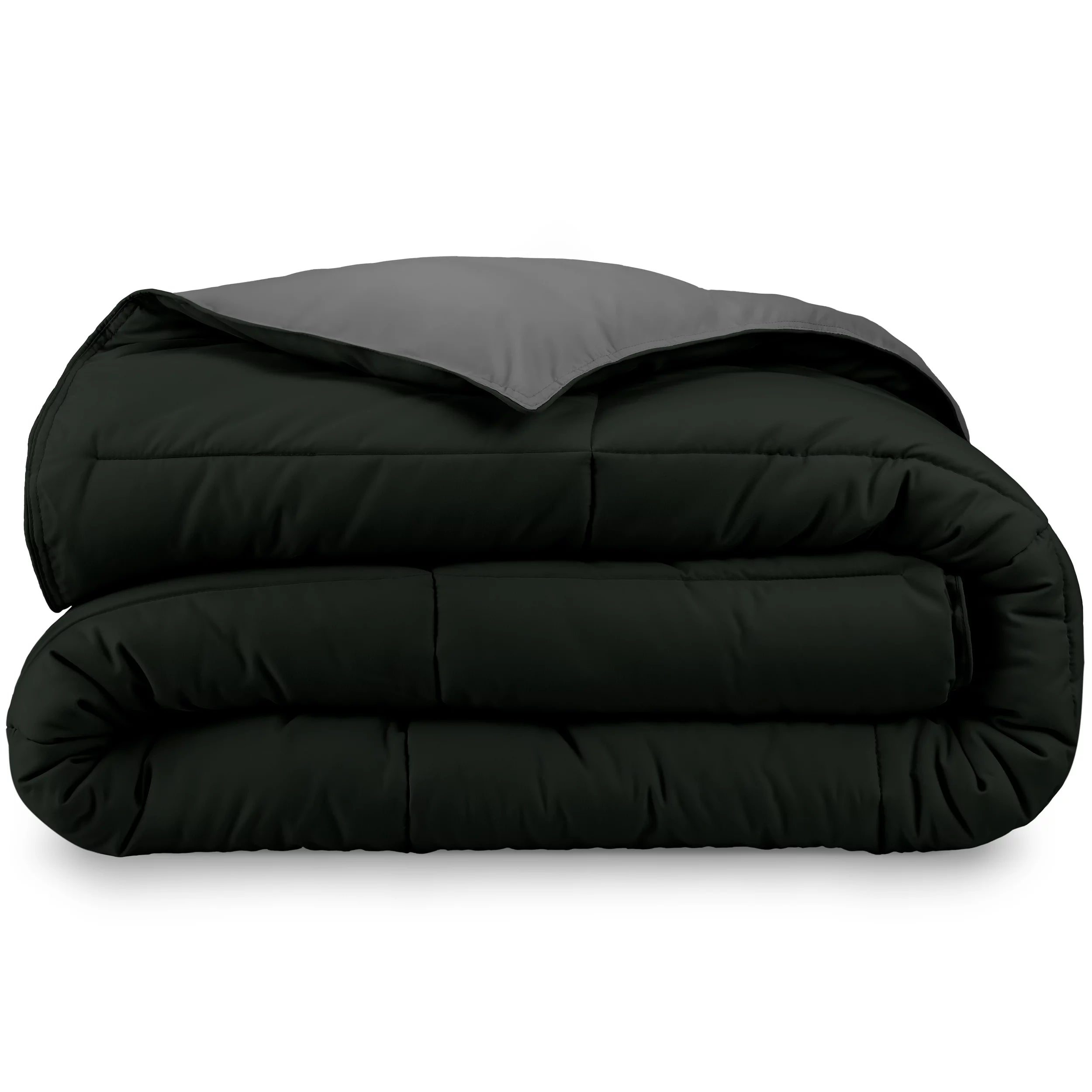 Bare Home 1800 Collection Plush Comforter King, Reversible Washable L8346