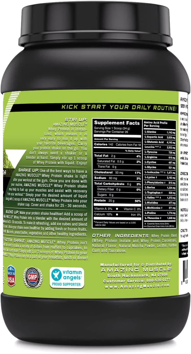 Whey Protein Isolate & Concentrate Japanese Matcha 2 Lbs D913