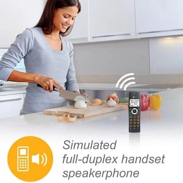 AT&T 2-Handset Expandable Cordless Phone with Answering System, CL82219 Y967421