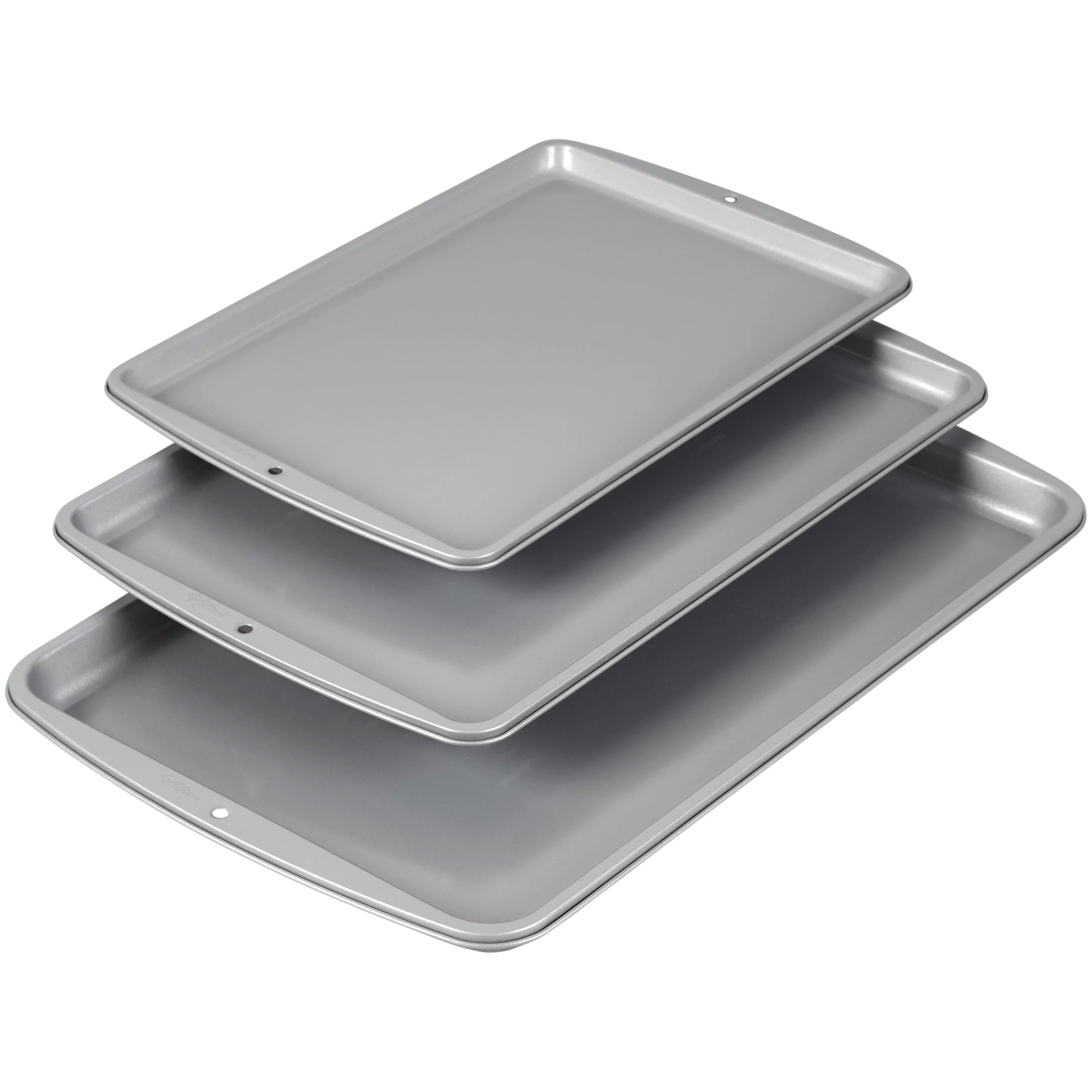 Wilton Recipe Right Non-Stick Cookie Sheet Set, 3-Piece B5277