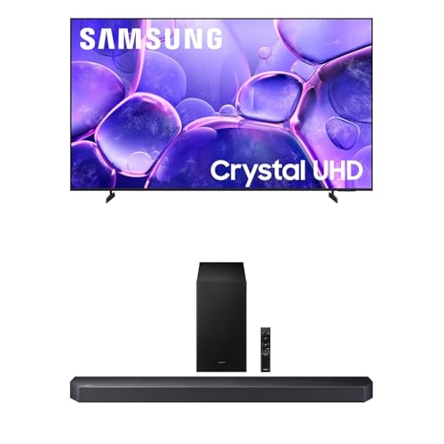 Samsung 43-Inch Crystal UHD U8000F 4K Smart TV (2025 Model) H556