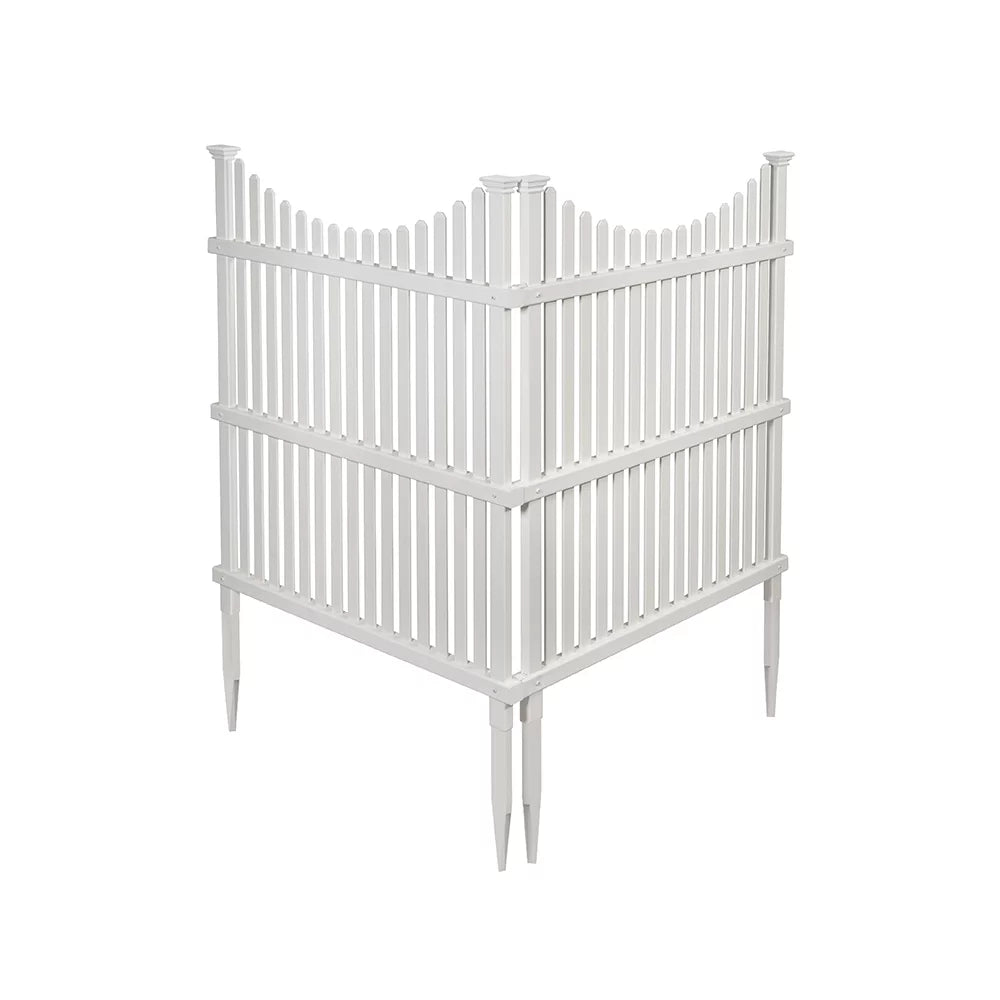 Enclo Huntersville Outdoor Privacy Screen Enclosure for Garbage Bins and Air Conditioners (48in x 36in) T698