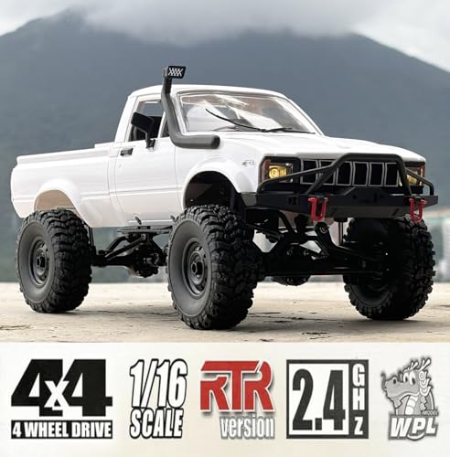 WPL C24-1 RC Rock Crawler 4x4 1/16 Remote Control Truck RTR F787489