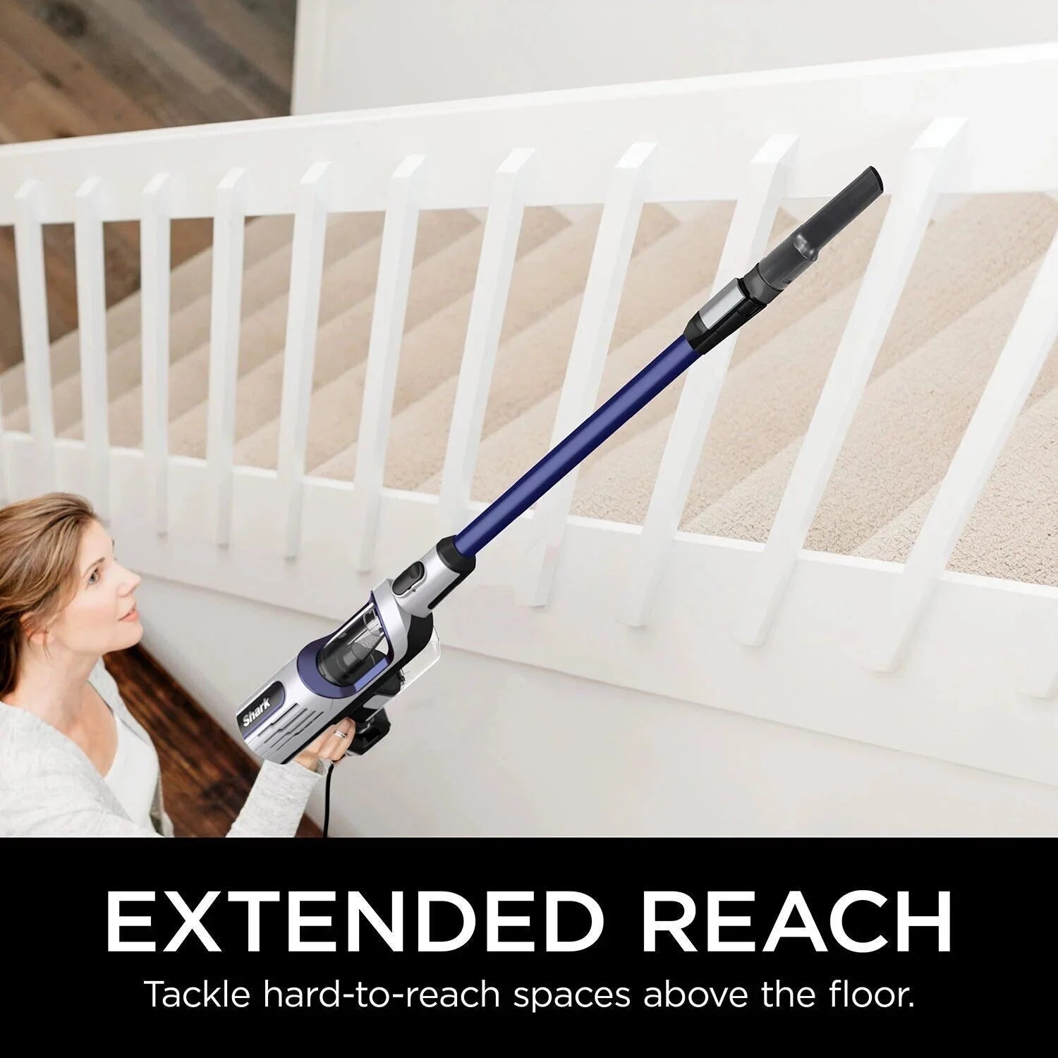 Shark HZ255 Ultra Light Corded Stick Vacuum with Self-Cleaning Brushroll L74628