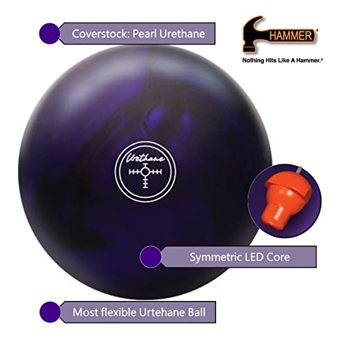 Hammer Purple Pearl Urethane Bowling Ball N666