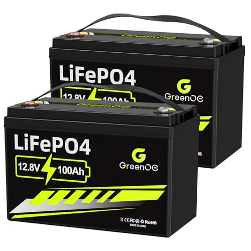 12V 100Ah LiFePO4 Battery Group 31 with Built-in 100A BMS U8702