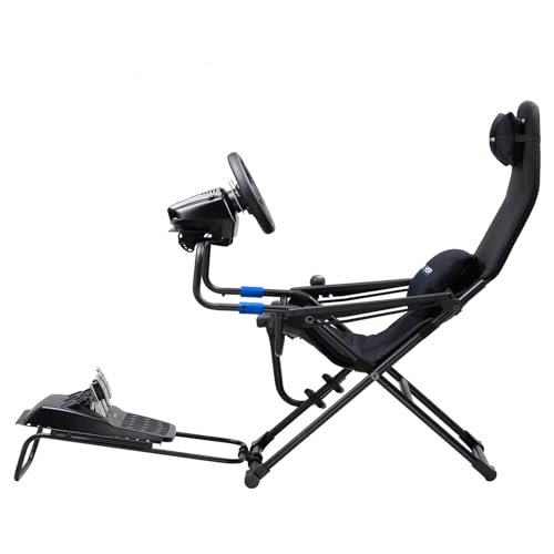 GTPLAYER Sim Racing Cockpit Foldable Adjustable for PC I544