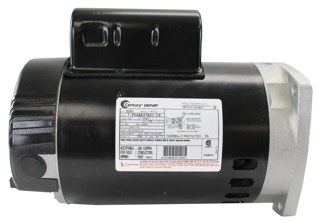 A.O. Smith Century B2853 1HP Square Flange Pool Motor B945