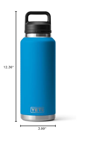 YETI Rambler 46 oz Bottle, Vacuum Insulated, Stainless Steel with Chug Cap P841780
