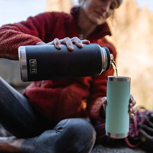 YETI Rambler 46 oz Bottle, Vacuum Insulated, Stainless Steel with Chug Cap P841780