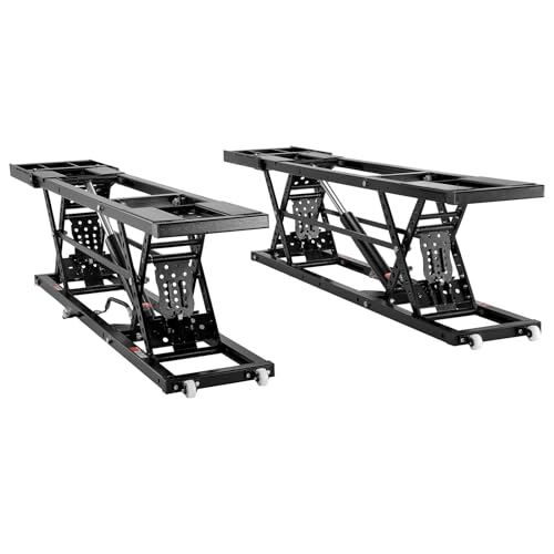VEVOR Portable Car Lift 7000 LBS Capacity Heavy-Duty Carbon Steel T407236