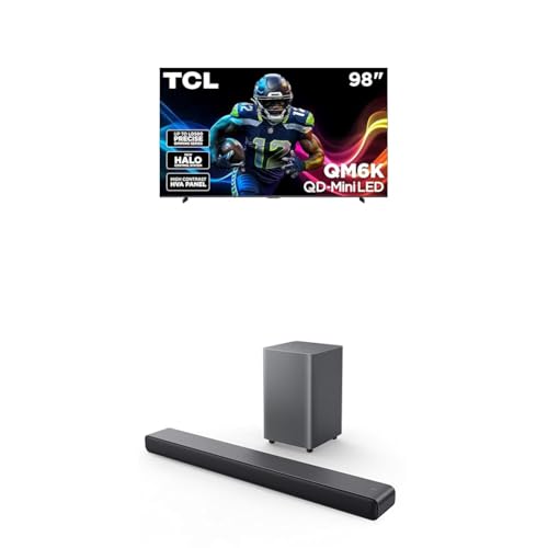 TCL 65-Inch Class QM6K Series QD-Mini LED 4K UHD Google Smart TV K982