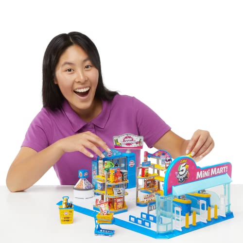 5 Surprise Mini Brands Mini Mart Playset by ZURU Series 4 W57414