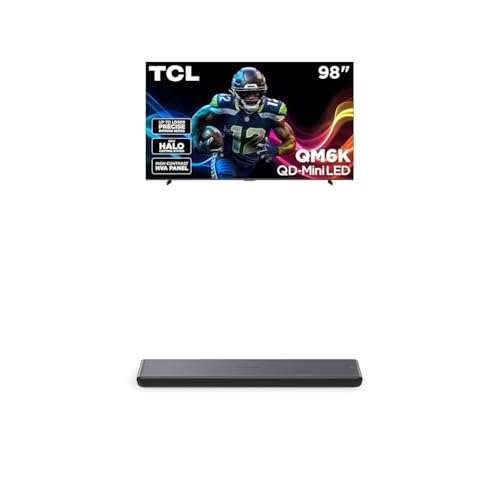 TCL 65-Inch Class QM6K Series QD-Mini LED 4K UHD Google Smart TV K982