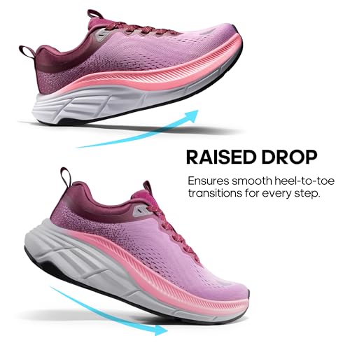 NORTIV 8 Women's Walking Shoes Cushion Breathable Sneakers P1081