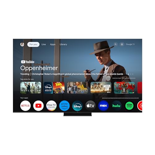 TCL 55-Inch Class QM7K Series QD-Mini LED 4K UHD Google Smart TV S7338