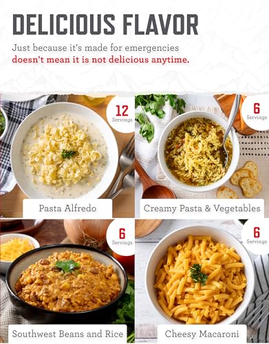 ReadyWise Emergency Food Supply 104 Servings Variety Pack Bucket A71005