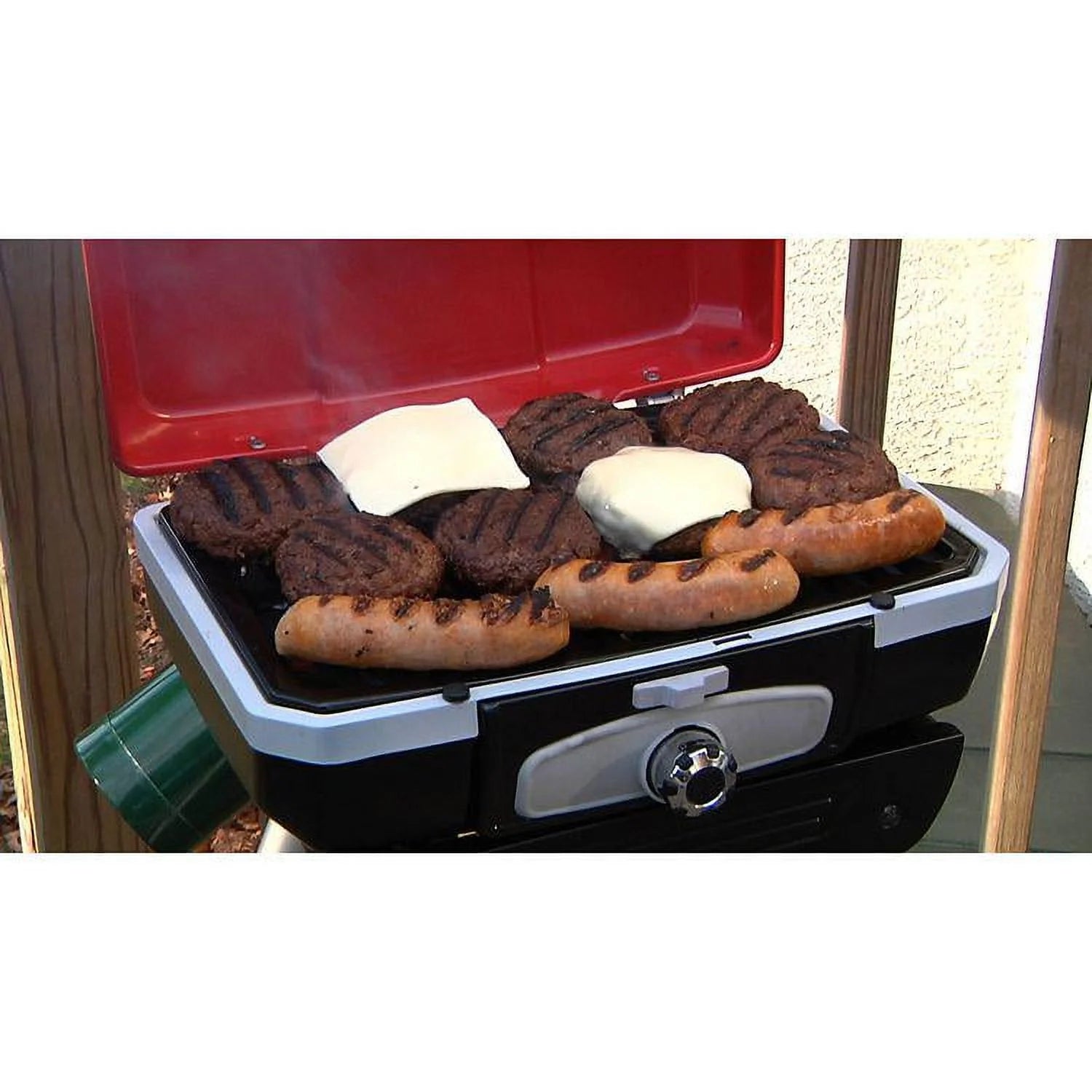 Cuisinart Petit Gourmet Portable LP Gas Grill with VersaStand S358