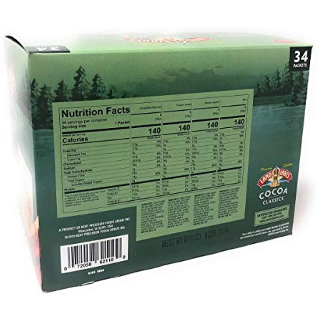 Land O Lakes Classics Instant Premium Hot Cocoa Assortment, 34 Packets O649704