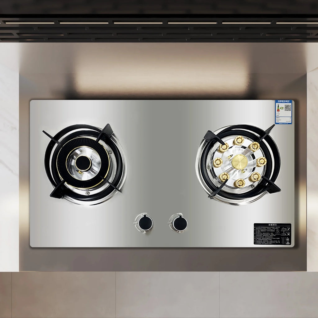 28'' Stainless Built-in Propane Gas Stove Double Burner S57899