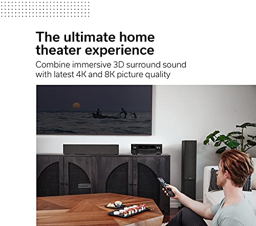 Denon AVR-X1700H 7.2 Channel AV Receiver with 8K HDMI and Dolby Atmos K44818