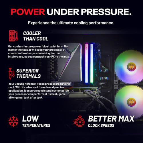 Skytech Gaming Azure 3 Desktop PC, Ryzen 7 7700, RTX 5060, 32GB RAM, 1TB SSD H1098