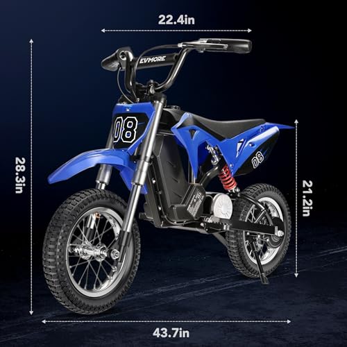 Kids Electric Dirt Bike 36V 350W, 16 MPH, Ages 5-8 C762